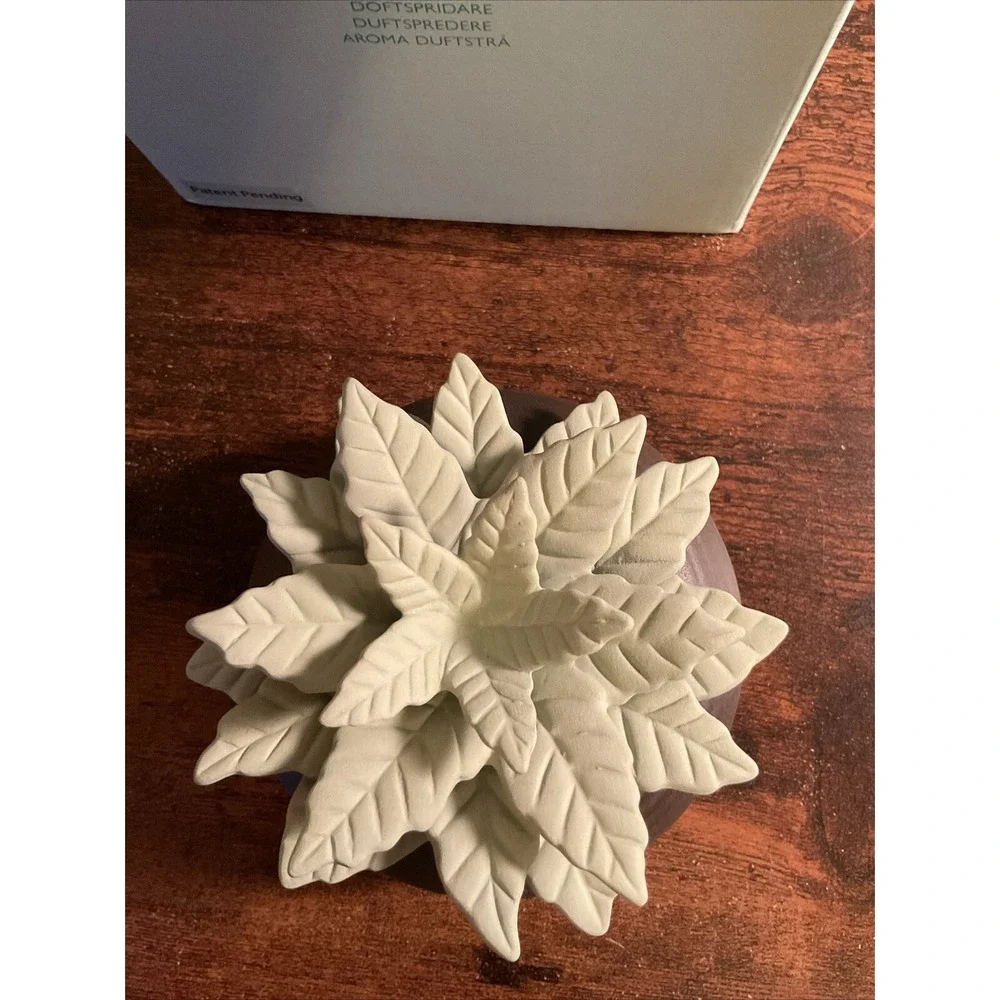 New PartyLite Scents Of Ambiance Herbal Leaves Retired‎ NIB D658 - Picture 4 of 9